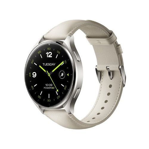 Xiaomi Smartwatch Watch 2 Titan Gray Case With White Leather Strap — image 1