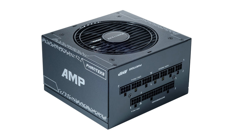 Phanteks 850W Amp Gh 850W 80 Plus Gold Power Supply, PCIE 5.1, ATX 3.1 850 Watts, Black