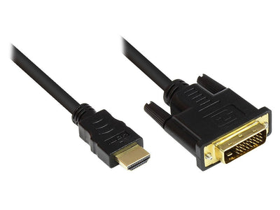 Good Connections Cable Hdmi-m.-DVI-d 24 + 1M. Black 1M — image 1