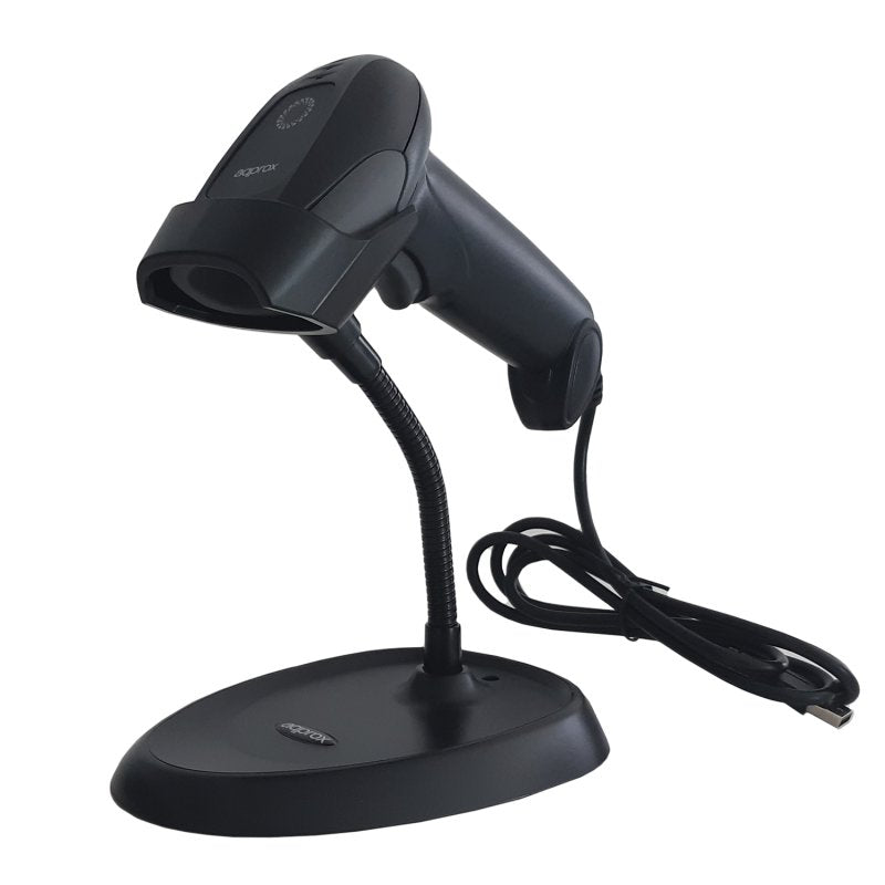 Approx Reader Code Barcodes 1D APPLS11AS USB Includes Stand