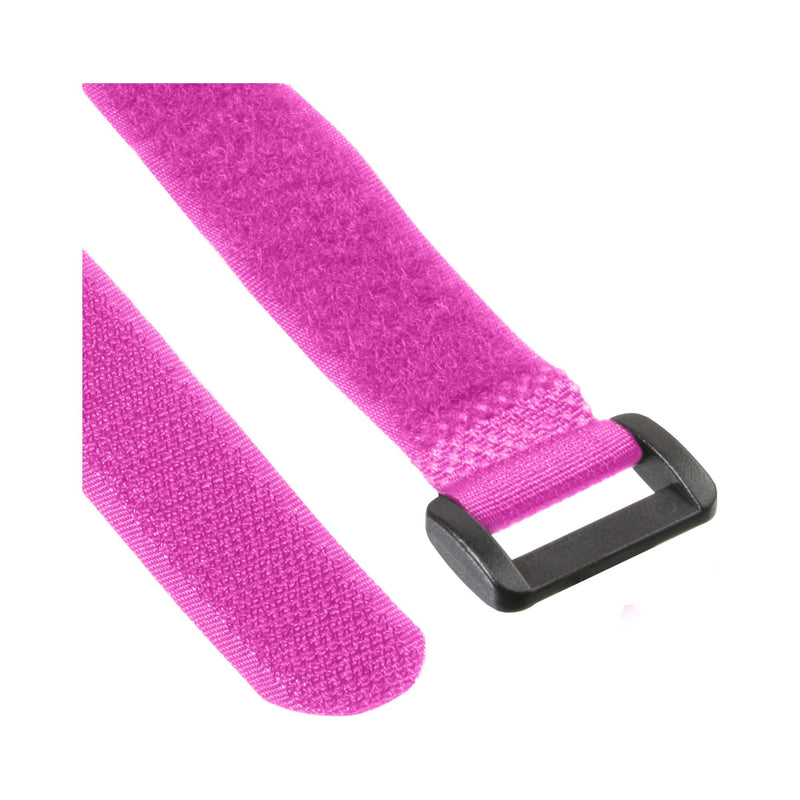 Inline Tiras Cables Velcro 20 X 200MM 10 Units Rosado
