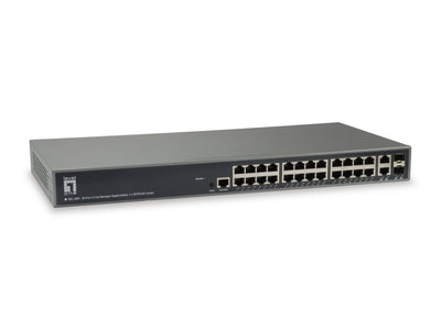 Levelone Switch 26X Ge GEL-2681 2XGSFP 19 — image 1