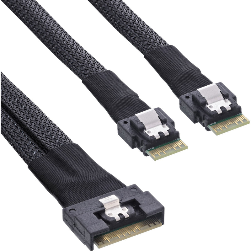 Inline 27649B Cable Serial Attached Scsi (sas) 0,75M 24 Gbit/S Black