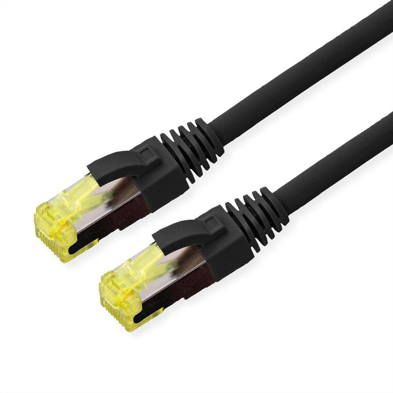 Roline Outdoor Network Cable CAT.6A (class Ea) S FTP (pimf), Hilo Trenzado, Lsoh, Black 3M