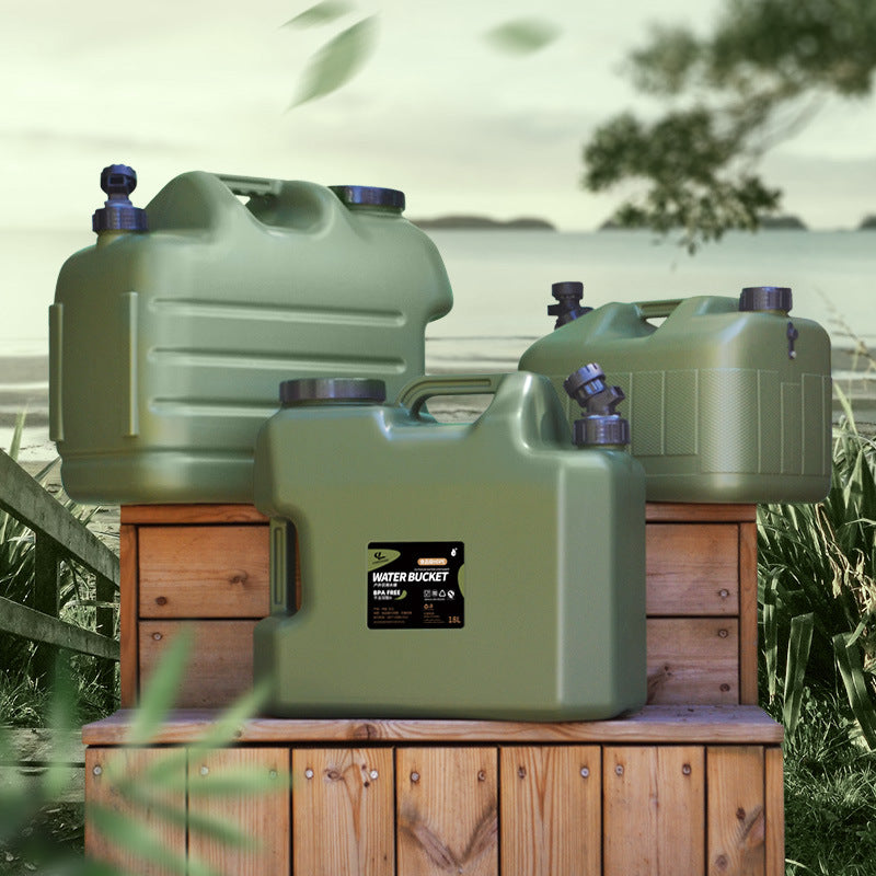 Outdoor Thickened PE Self-driving Travel Large Capacity Portable Water Storage Tank