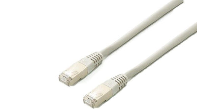 Equip Network Cable CAT.6A S FTP 2x RJ45 10.00M Grey Plat.lszh — image 1