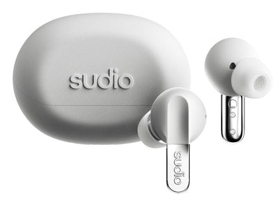Sudio N3 Pro True Wireless Earbuds, White — image 1