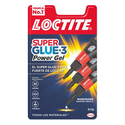 Loctite Mini Trio Power Flex 3X1G 2640066 Super Glue — image 1