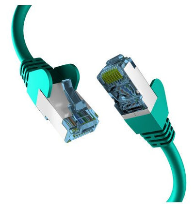 Efb RJ45 Network Cable With CAT.7 Rohcable Green 5M — image 1