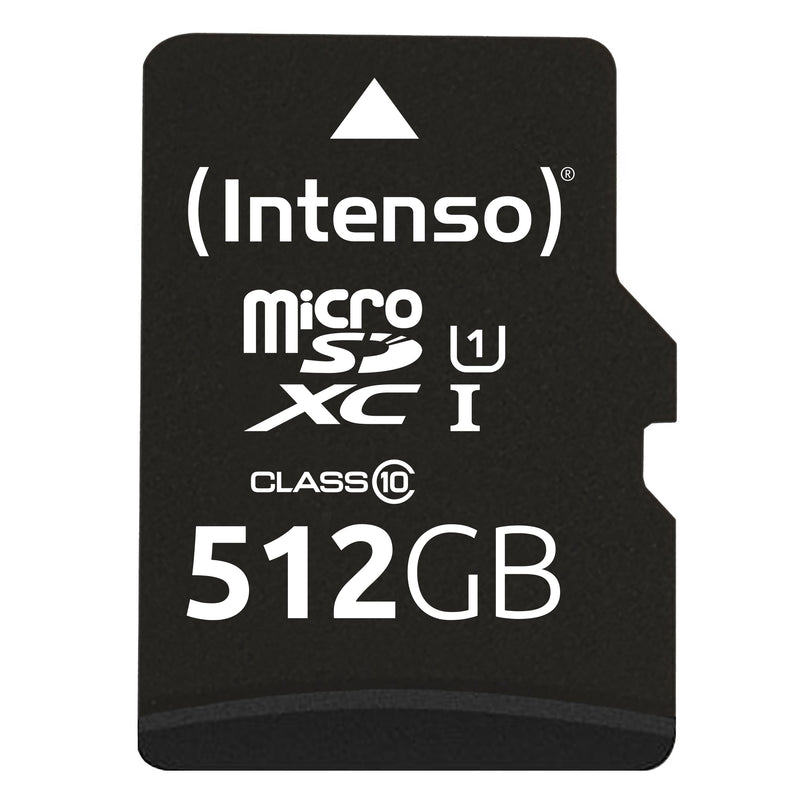 Intenso microSD 512GB Premium Uhs - I CL10 + Adapter SD