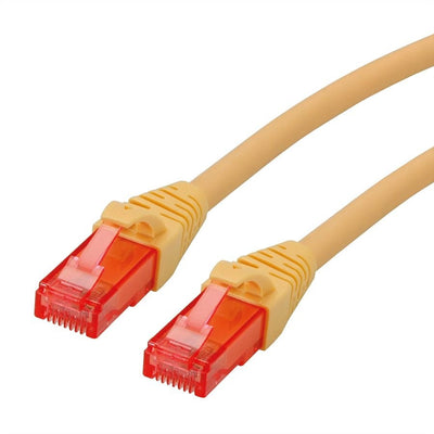 Roline Network Cable CAT.6 UTP, Component Level, Lsoh, Yellow 2M — image 1