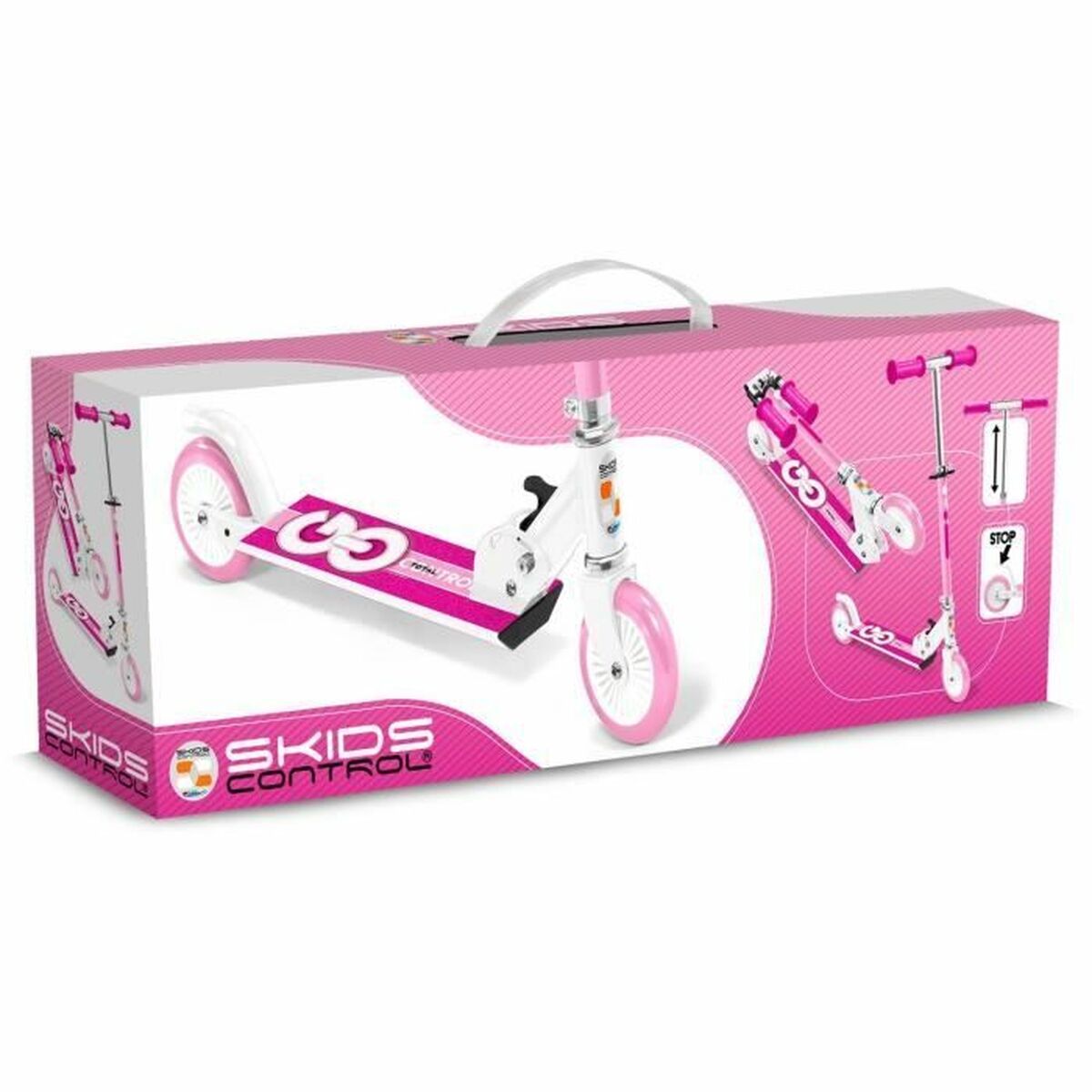 Stamp Scooter Stamp Skids Control Pink