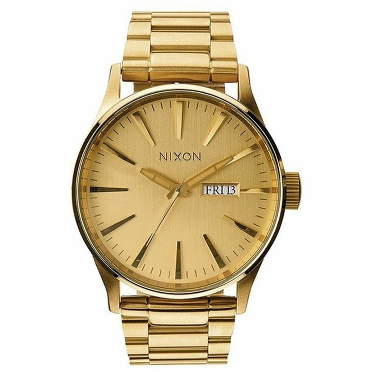 Nixon Men's Watch Nixon Sentry Ss Gold