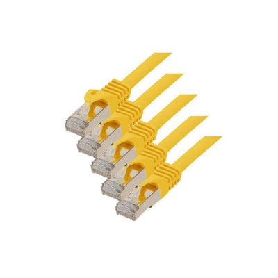 S-conn CAT.7 S/FTP 5M Network Cable Yellow CAT.7 S/FTP (s-STP) — image 1