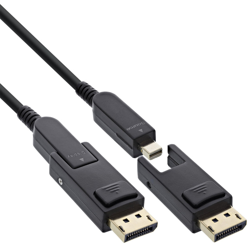 Inline® DisplayPort 1.4 Aoc Cable 8K4K, DisplayPort Plug Detachable 40M