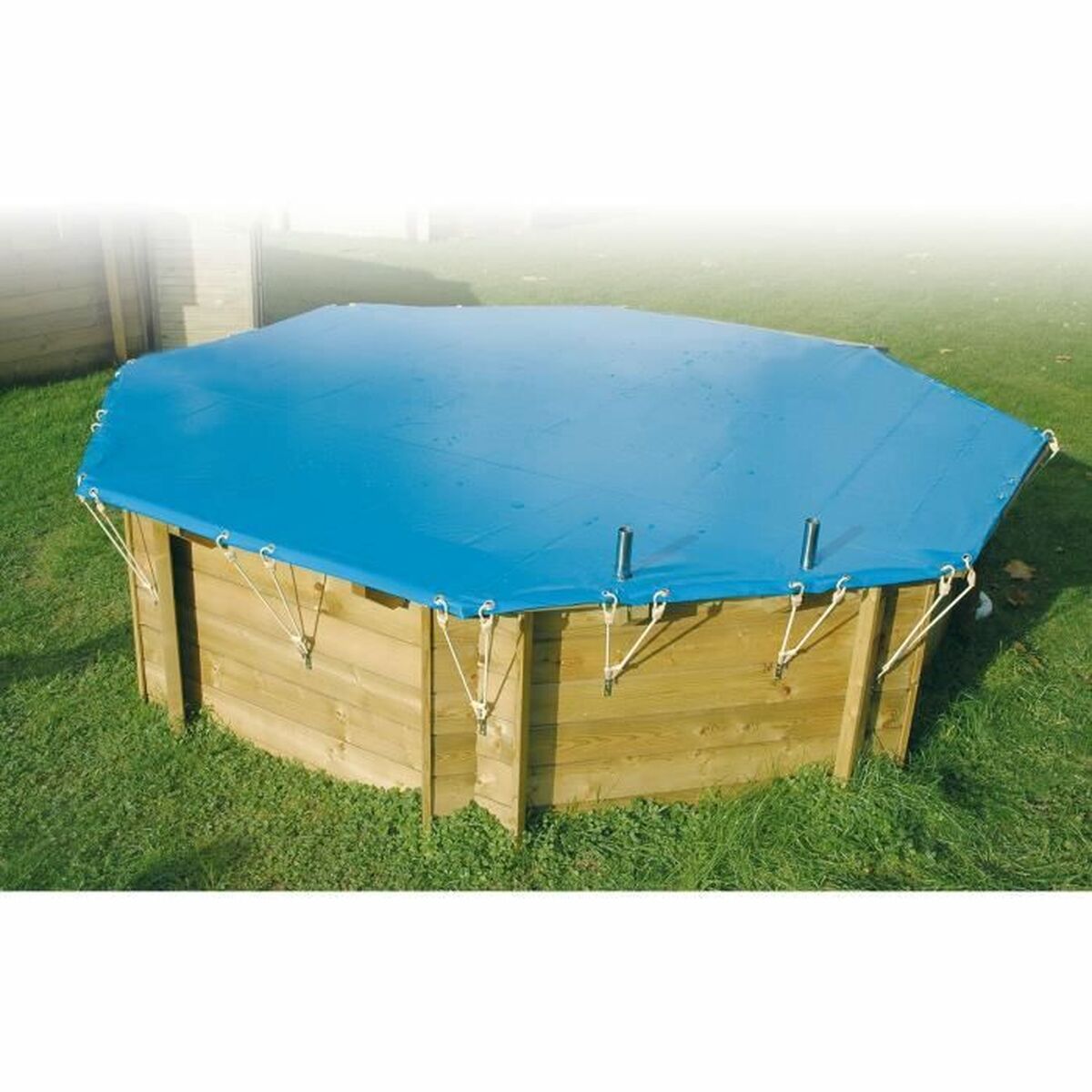 Ubbink Swimming Pool Cover Ubbink Blue 400 X 610 Cm