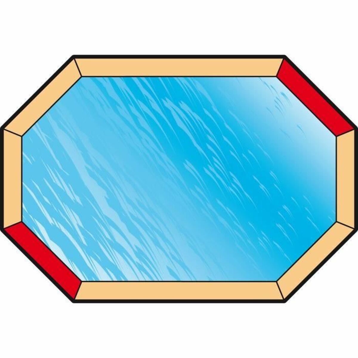 Ubbink Swimming Pool Cover Ubbink Blue 400 X 610 Cm