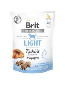Brit Functional Snack Light Rabbit - Golosina Perros - 150G