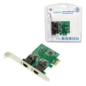 Logilink PC0075 Network Card Ethernet X2 1000 Mbit/S Internal — image 1