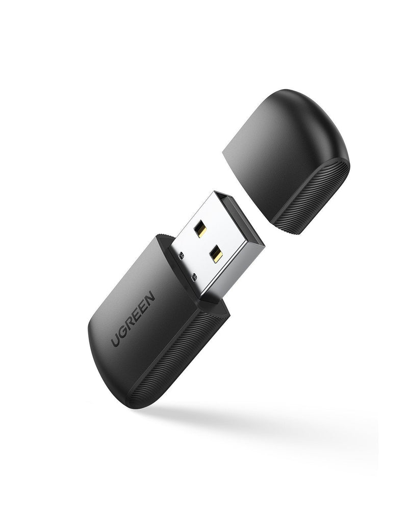 UGREEN Adapter Network USB External Double Band – Wi-Fi 11AC AC650 Black (CM448)