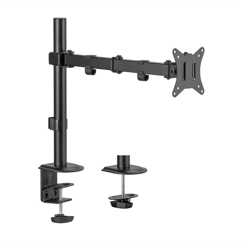 Aisens Desk Mount Eco Swivel And Tilt Monitor/TV 9KG (3 Pivots 1 Arm 17-32, Black