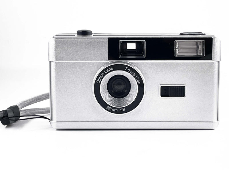 35MM Retro Film Camera With Flashing Light