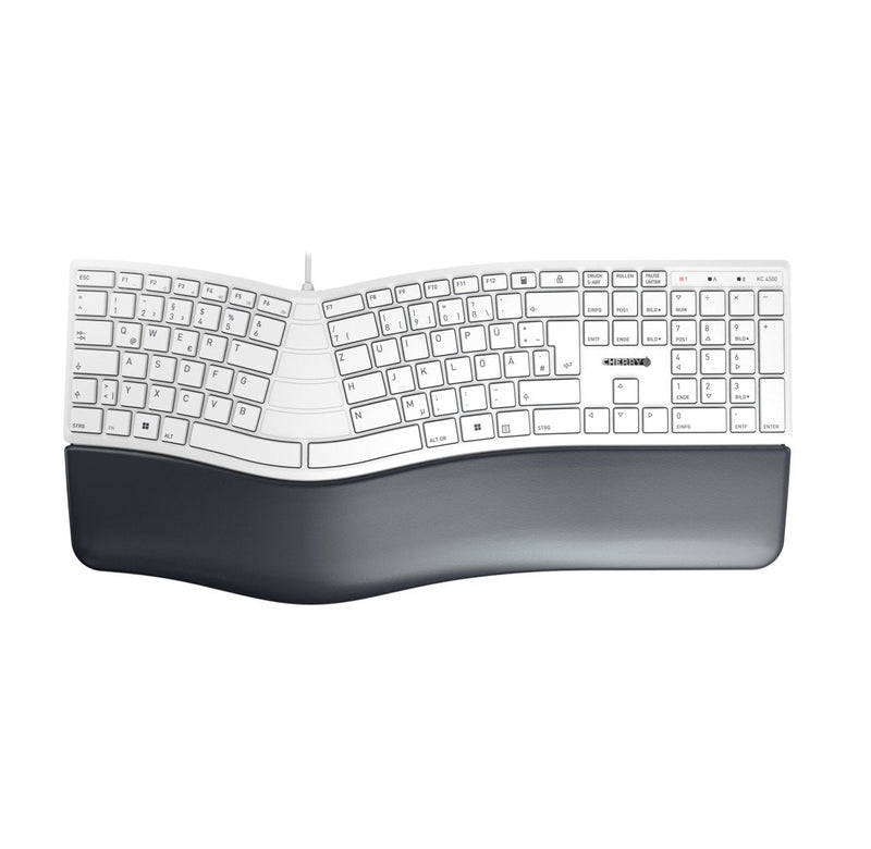 Cherry Keyboard German Kc 4500 Ergo USB Qwertz White