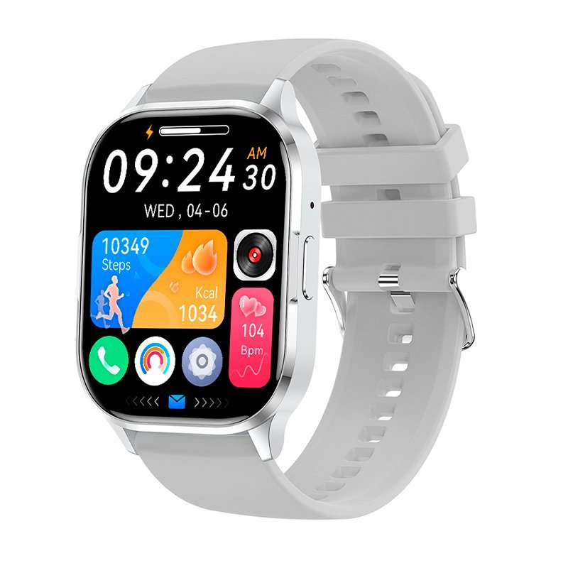 Cool Accesorios Delta Silicone Grey 5,11CM (2.01) Amoled 39MM Digital 240 X 296 Pixels Screen Touchscreen