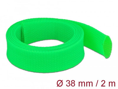 Delock 20754 Case Trenzada Estirable 2M X 38MM, Colour Green — image 1