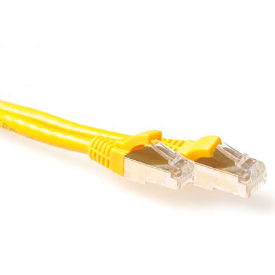 Yellow 15 Meter SFTP CAT.6A Patch Cable Snagless With RJ45 Connectors — image 1
