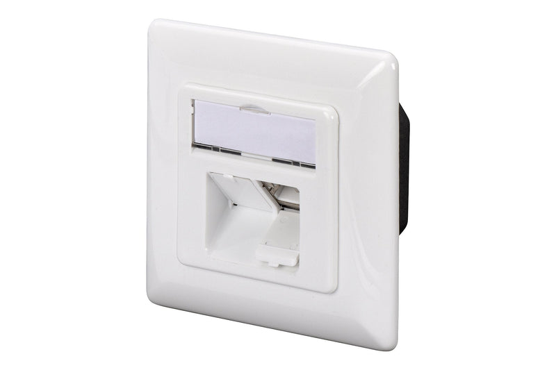 Digitus Roseta Surface CAT.6A X2 RJ45 White DN-9007-S-1