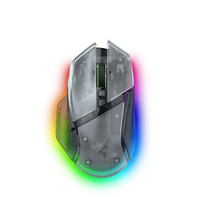 Razer Mouse Juegos Basilisk V3 Pro 35K, Wireless Edition Phantom White — image 1