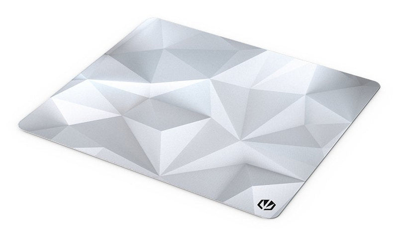 Endorfy Ratón Pad Crystal Onyx Blanco L Gaming Blanco/Gris EY6B009
