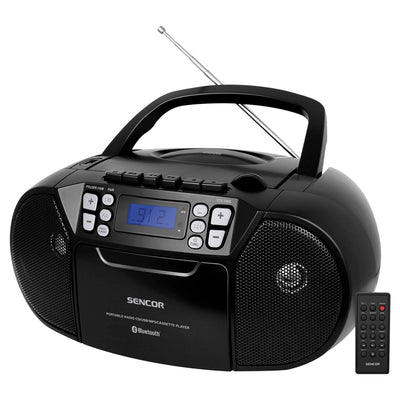 Radiomagnetofon With Cd Spt 3907B Black MP3, Usb, Aux, Bluethooth — image 1