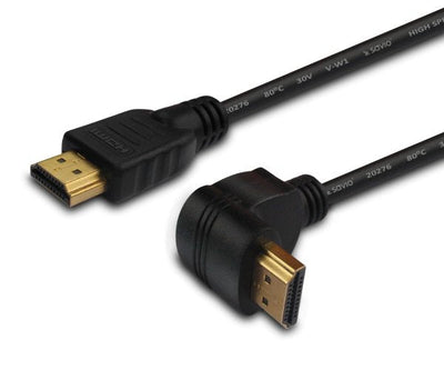 Savio CL-04 HDMI Cable CL-04, Angular V1.4 1,5M — image 1
