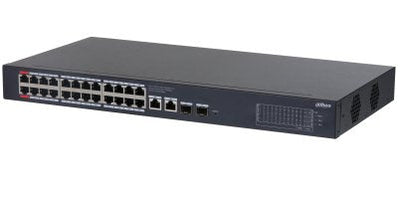Dahua CS4228-24GT-375-V2 Switch PoE 24 Ports Gigabit + 2 Uplink Gigabit RJ45 + 2SFP Gigabit 375W Gestionable C — image 1