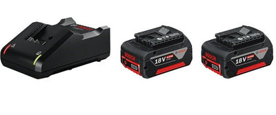 Bosch Set Of Iniciación 2X Gba 18V 4.0AH + Gal 18V-40 Professional — image 1