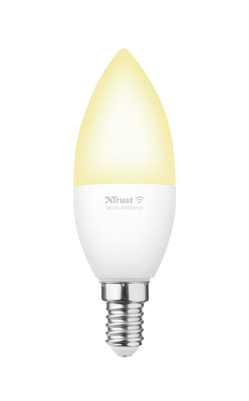 Trust E14 LED Cct Wi-Fi Smarte Wi-Fi Led-kerze, Lichtstimmung White Fassung E14, Ihrem Smartphone/Tablet a Ste — image 1