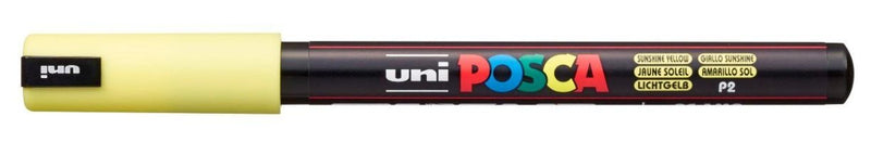 Uniball Marcador Posca PC-1MR No Permanente Punta Extrafina 0.7MM Yellow Sol