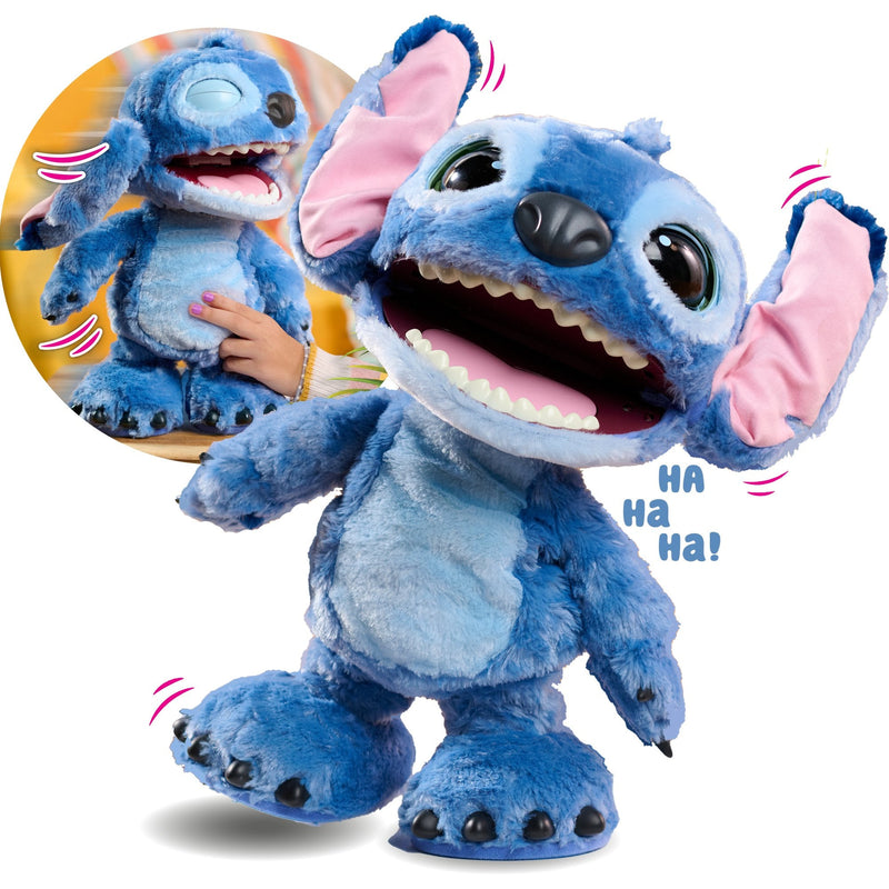 Just Play Disney Stitch Ultimate Stitch Figure Plush Toy Interactive Plush Toy 12284