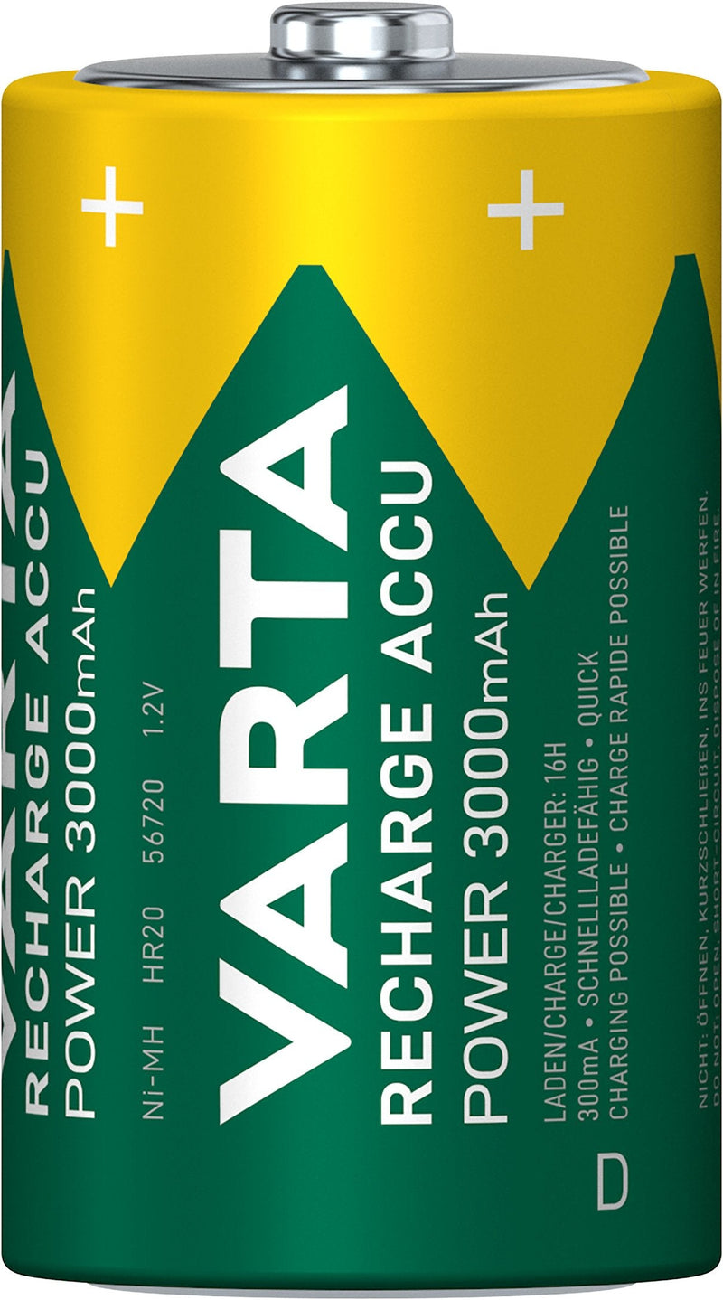 Varta 56720 101 412 Battery Doméstica Battery Rechargeable D Níquel-metal Hidruro (nimh)