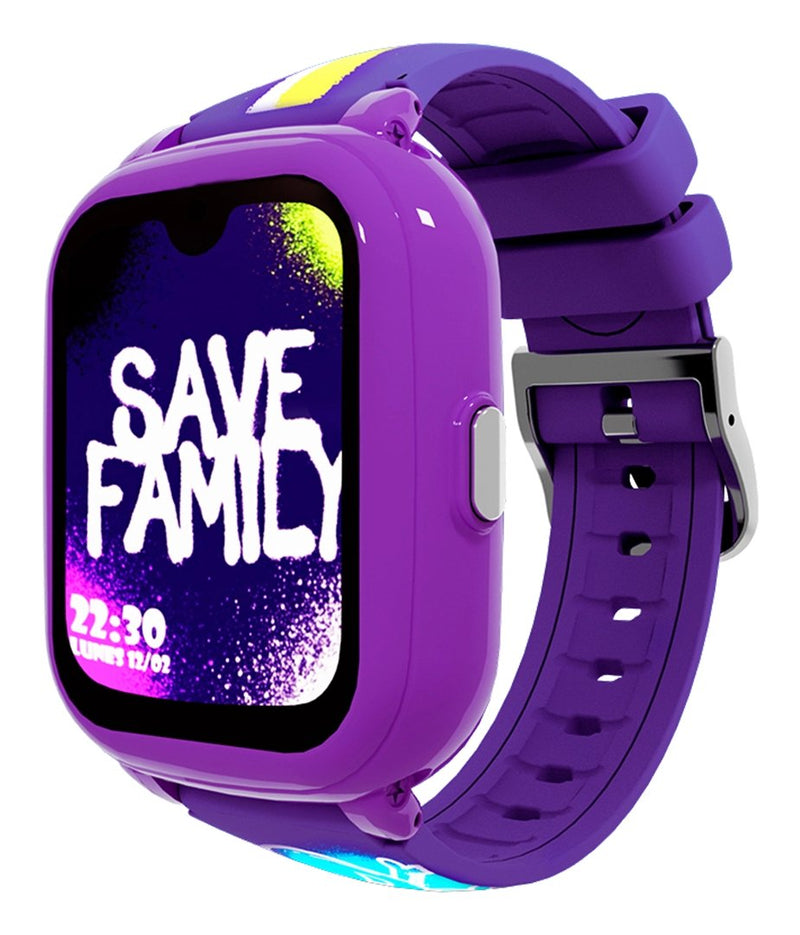 Savefamily Watch Smart Kids Iconic Plus 2 With GPS And Llamada - IP67 - Battery 850MAH - Ia - Graffiti