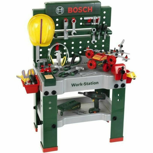 Klein Toys Set Of Tools For Children Klein Bosch - Workstation N ° 1
