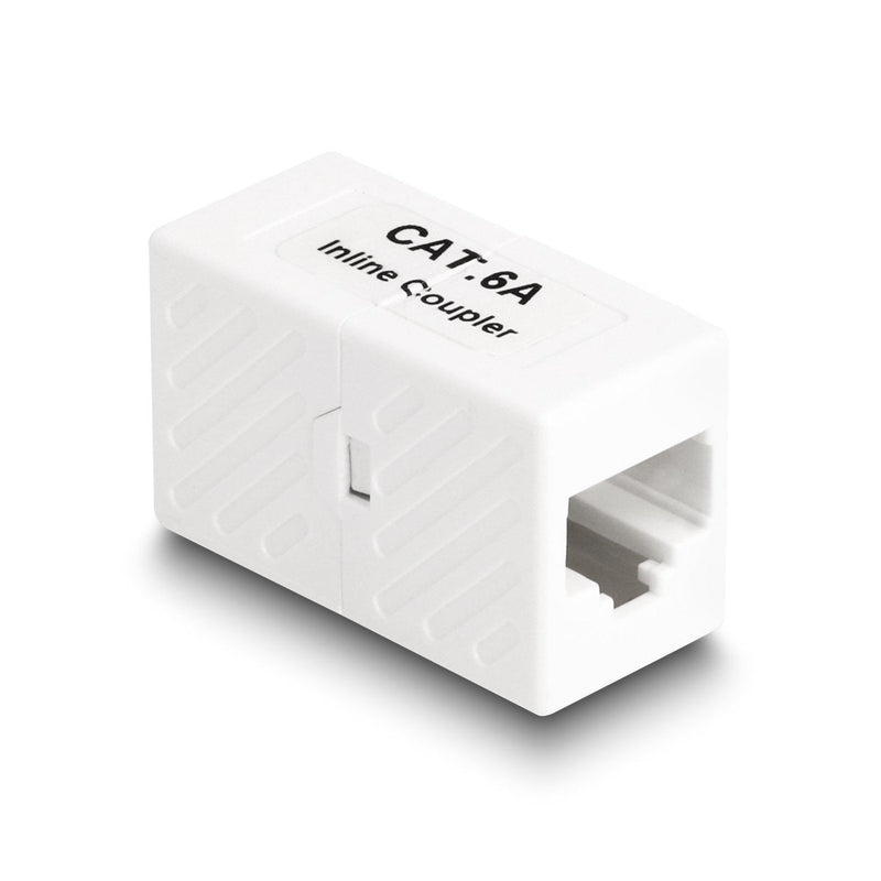Delock Adapter RJ45 Female a RJ45 Female CAT.6A UTP White