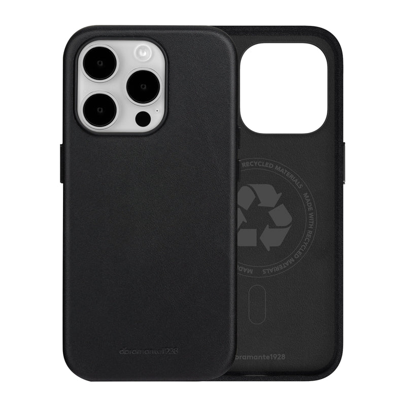 DBRAMANTE1928 Roskilde Magsafe Case For Iphone 15 Pro Max. Black