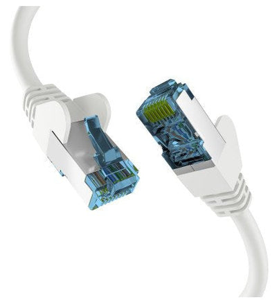 Efb RJ45 Network Cable With CAT.7 Rohcable White 1M — image 1
