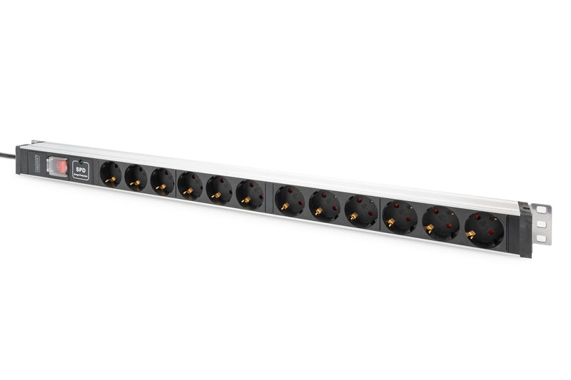 Digitus Power Strip Pdu 1HE 12X Schuko 16A 230V/16A Black