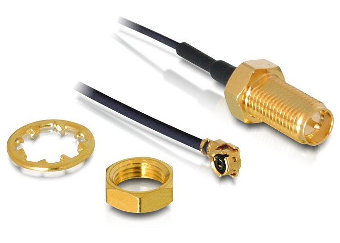 Delock Cable Antenna Rp-sma Female Installation Mhf/U.FL-LP-068