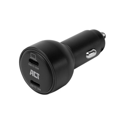 2-PORT USB-C Fast Car Charger 95W With Power Delivery Pps, Quick Charge And Ganfast — image 1