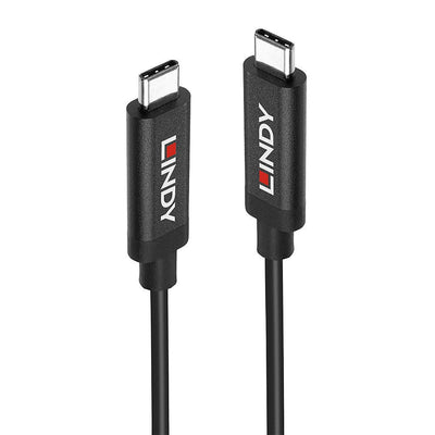 Lindy 43308 USB Cable 5M USB 3.2 Gen 2 [3.1 Gen 2] USB C Black — image 1
